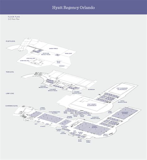 hyatt regency orlando convention center map